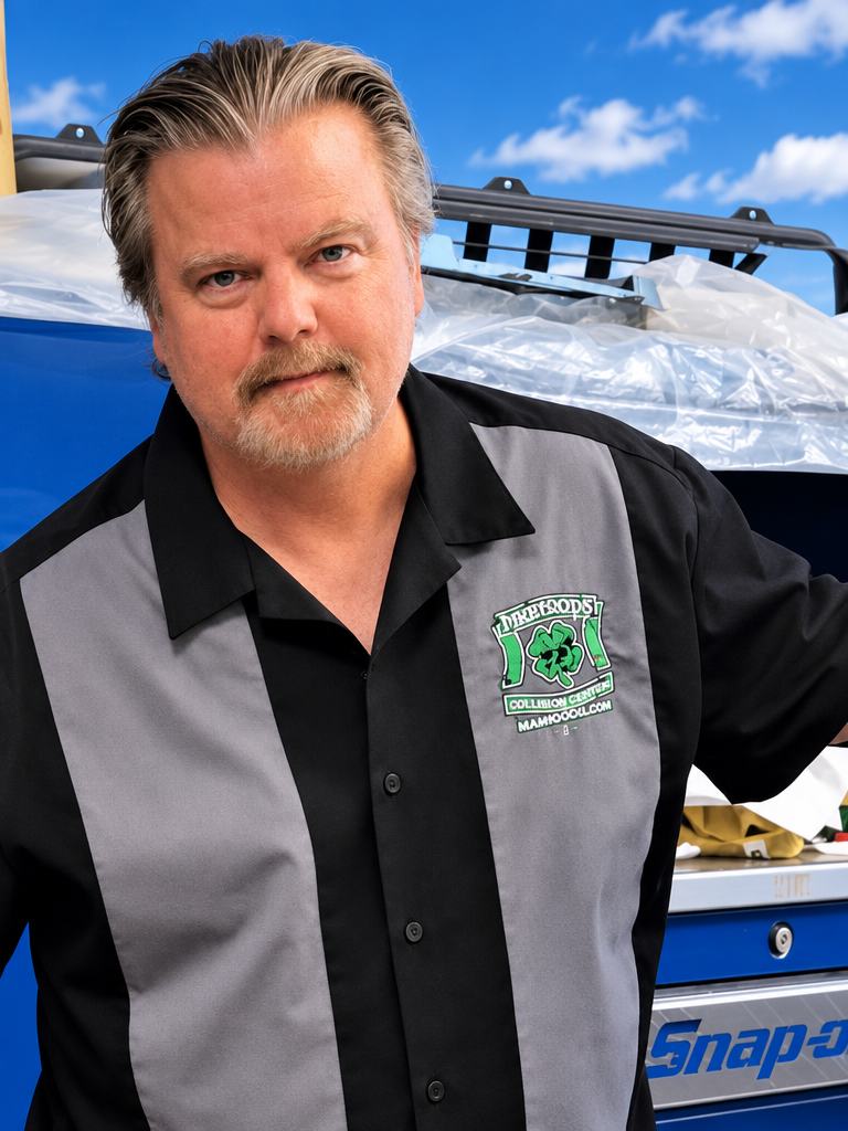 Mark Mahood, owner of Mahood's Collision and Hot Rods